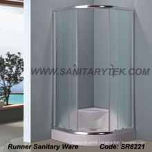 Glass Sliding Door Shower Enclosure (SR8221)